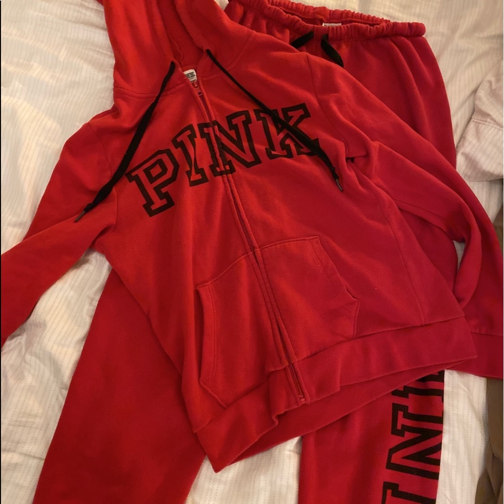 Pink from Victoria secret set sweater